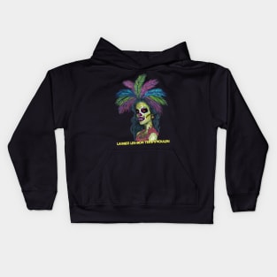 Mardi Gras Zombie Kids Hoodie